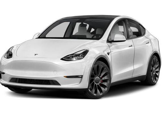 TESLA MODEL Y 2022 7SAYGDEE5NF375663 image